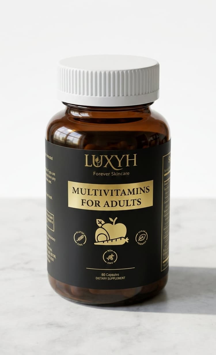 Luxyh Multivitamin Capsules – Daily Nutritional Support for Skin, Hair, and Immune Health